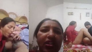 Village Aunty Having Sex Uncle Bed
